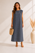 Vestido Liria Azul